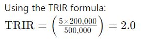 TRIR Calculation & Formula: All You Need To Know .